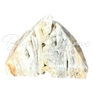 Yellow Red Calcite Pyramid